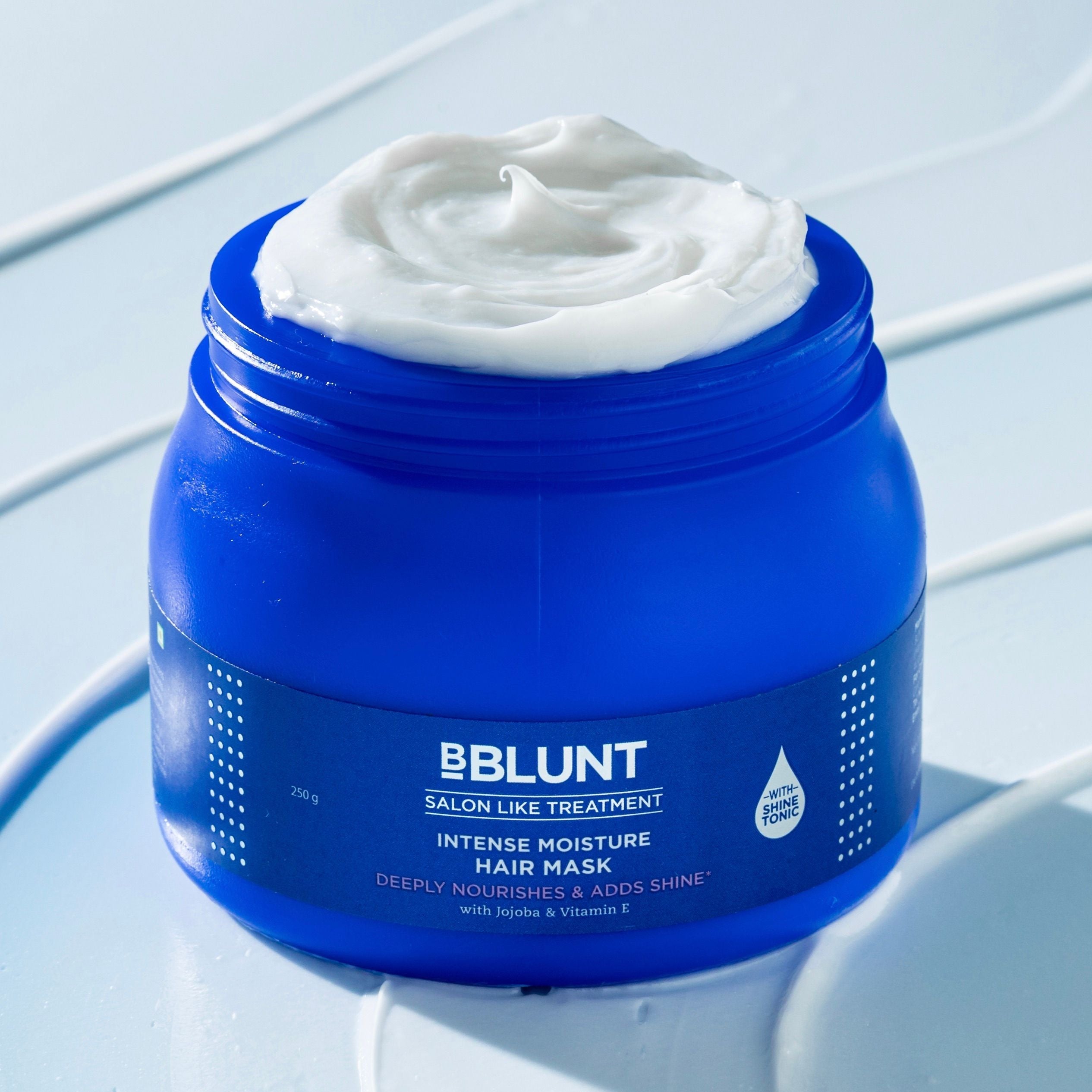 Bblunt Intense Moisture Hair Mask with Jojoba Oil & Vitamin E for Nourished & Shiny Hair, 120g - Image 8 - Buy from Indicrest