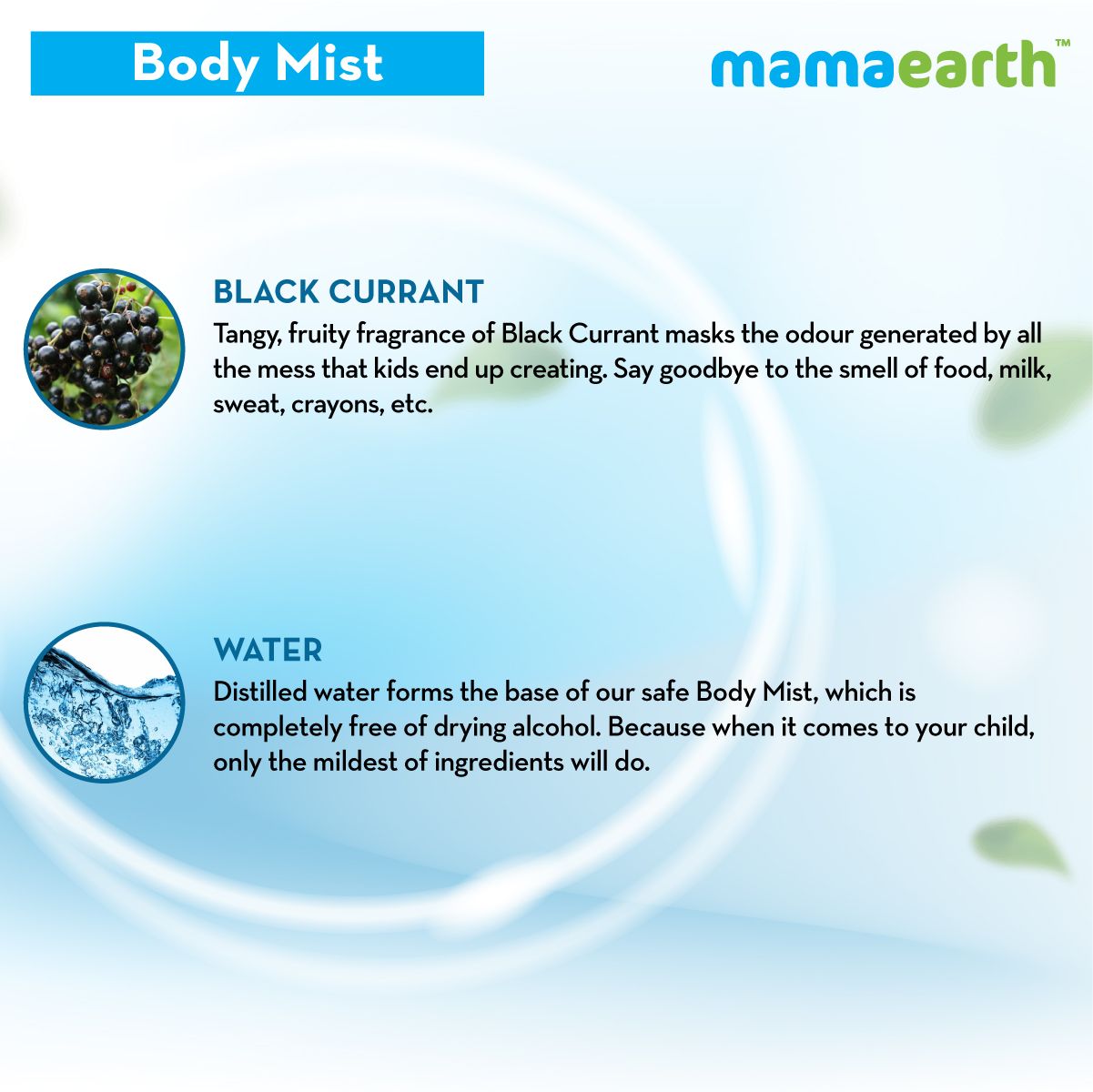 Mamaearth Bouncy Black Currant Body Mist For Babies - Image 6 - Buy from Indicrest
