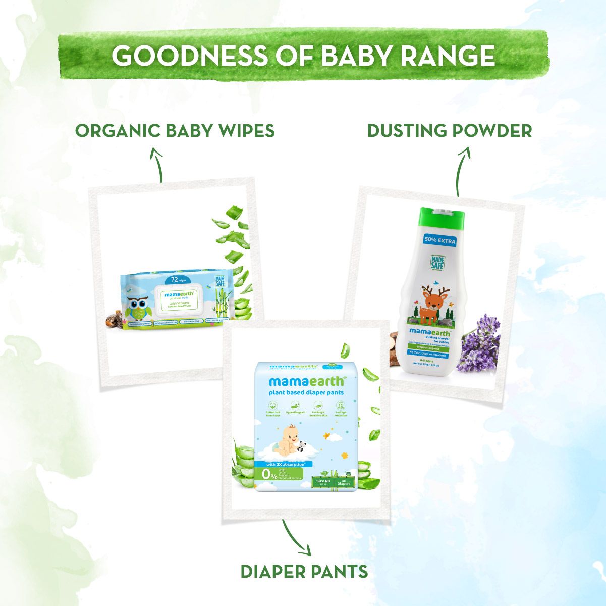 Mamaearth Organic Bamboo Based Baby Wipes - Image 5 - Buy from Indicrest