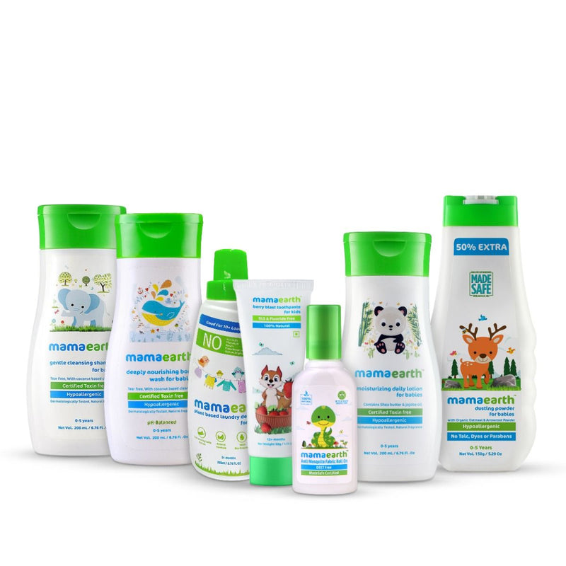 Mamaearth Baby Essential Hamper Kit - Buy from Indicrest