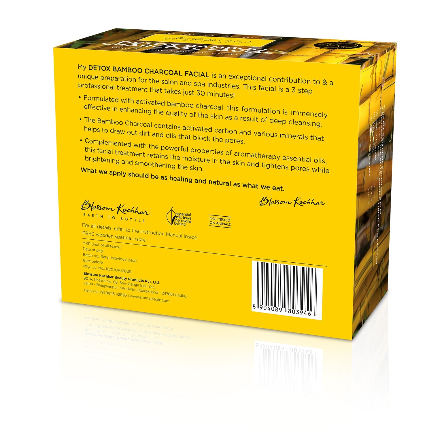 Aroma Magic Detox Bamboo Charcoal Facial Kit – Deep Cleanse & Glow - Image 2 - Buy from Indicrest