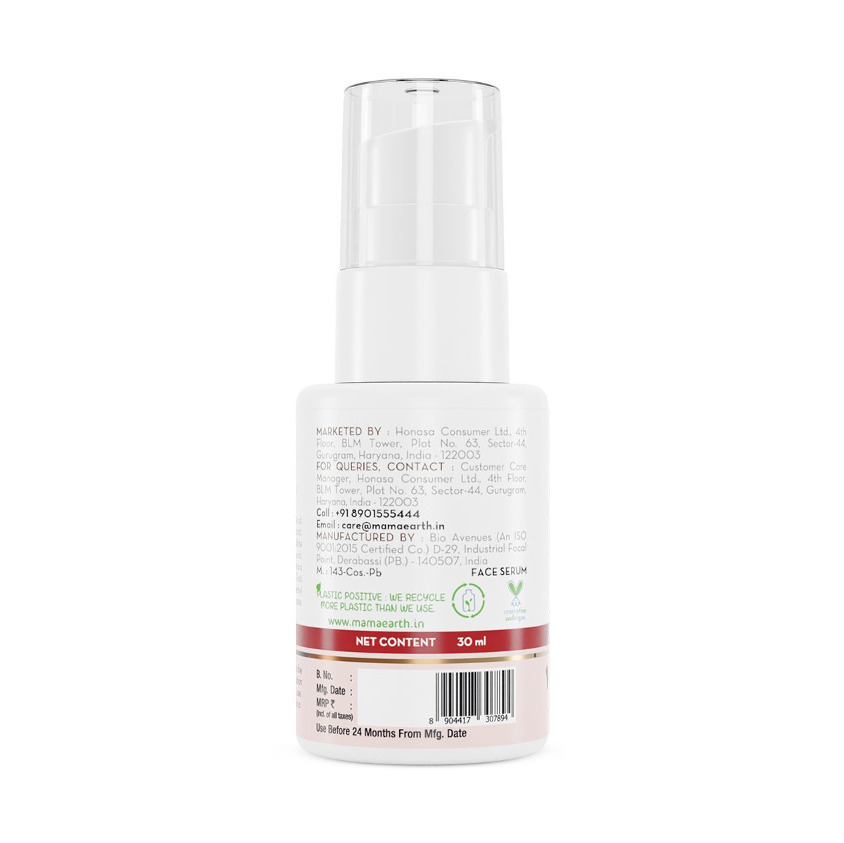 Mamaearth Bye Bye Blemishes X Face Serum with Mulberry and Vitamin C for Even Skin Tone, 30ml - Image 8 - Buy from Indicrest