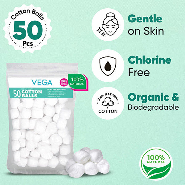 Vega Cotton Balls - CB-01