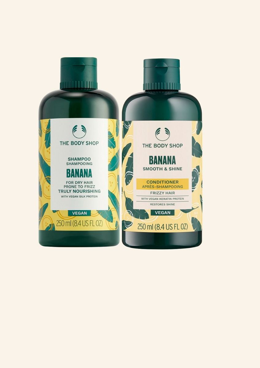 The Body Shop Banana Truly Nourishing Haircare Duo, 2pc