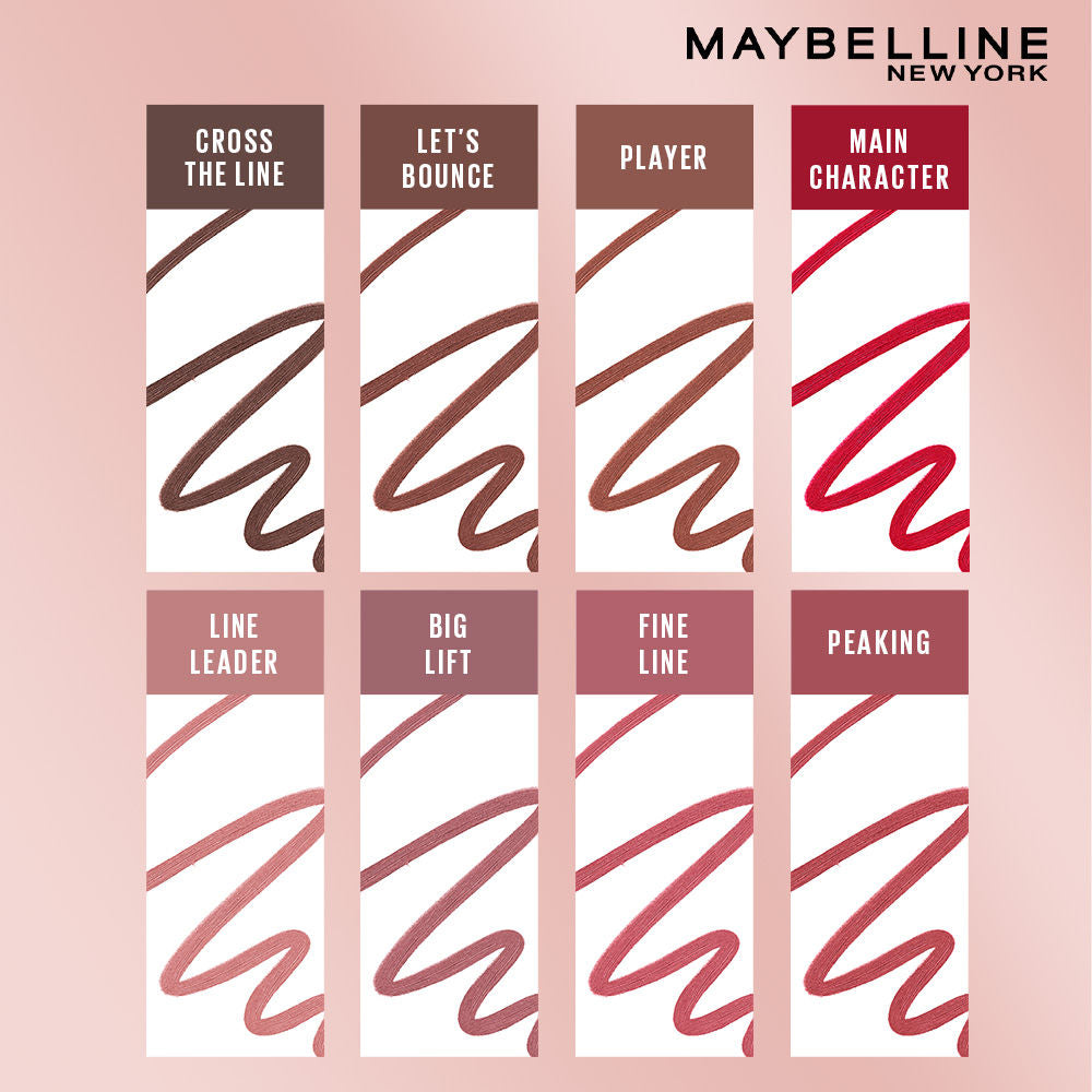Maybelline New York Lifter Liner Lip Liner Pencil With Hyaluronic Acid - Main Character, 6.7g Buy at Indicrest Image 5