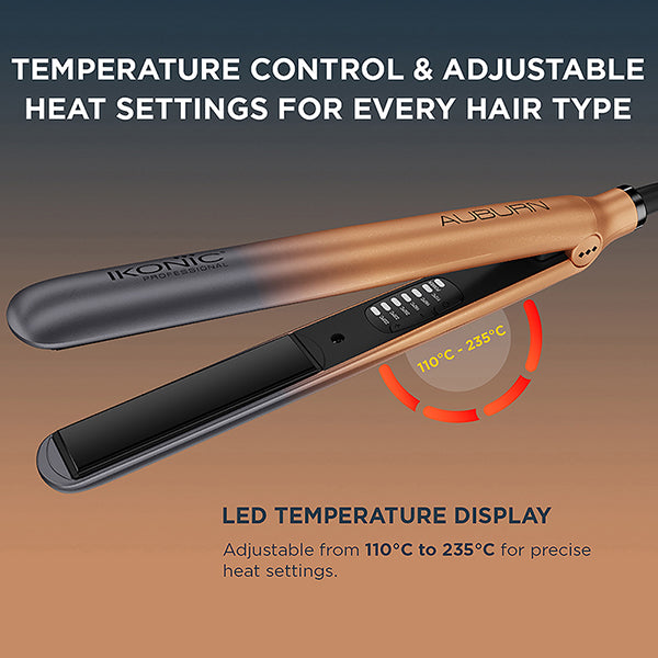 Ikonic Professional Auburn Hair Straightener