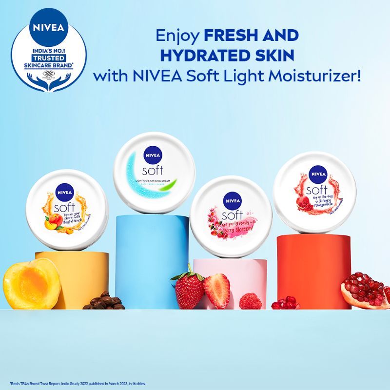 Nivea Soft Light Cream (Pack of 2), 2 pieces Buy at Indicrest Image 6