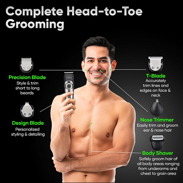Vega 9 in 1 Pro - Multi - Grooming Set - VHTH-32