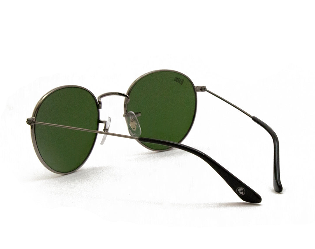 Beardo Mobster Sunglasses-Gun Metal UV-Pro - Image 2 - Buy from Indicrest