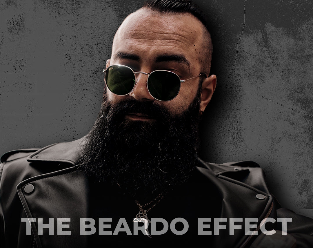 Beardo Mobster Sunglasses-Gun Metal UV-Pro - Image 6 - Buy from Indicrest