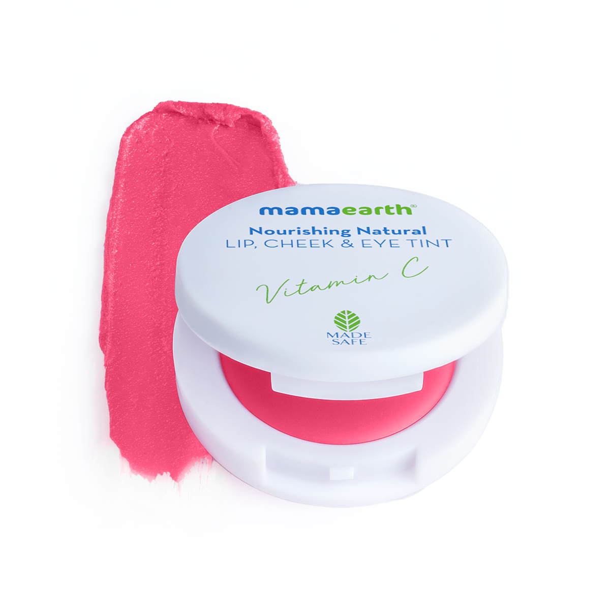Mamaearth Nourishing Natural Lip Cheek & Eye Tint with Vitamin C & Beetroot, Beet Red, 4g - Buy from Indicrest