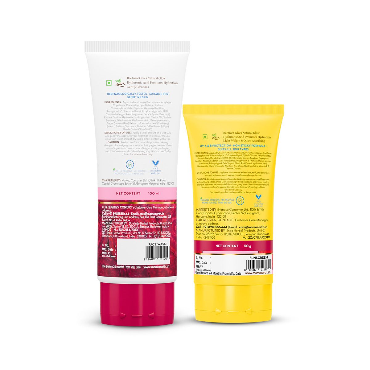 Mamaearth Beetroot Cleanse & Protect Combo - Image 2 - Buy from Indicrest