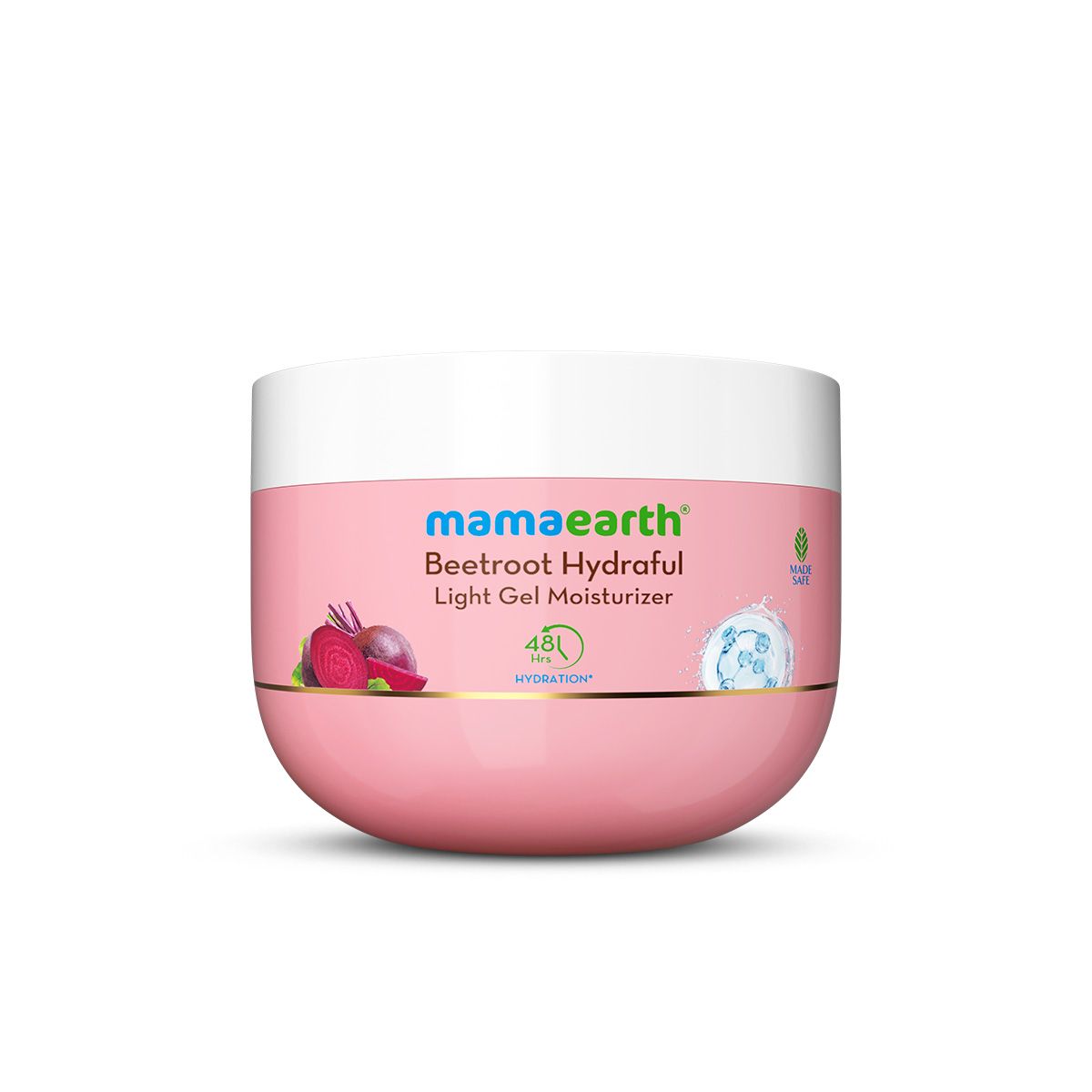 Mamaearth Beetroot Hydraful Light Gel Moisturizer with Beetroot & Hyaluronic Acid for Hydrated Pink Glow, 200g - Image 9 - Buy from Indicrest