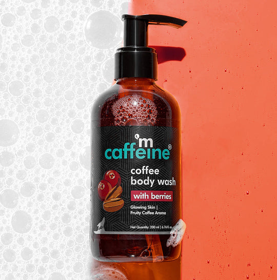 Mcaffeine Coffee Body Wash with Berries, 200ml - Buy from Indicrest