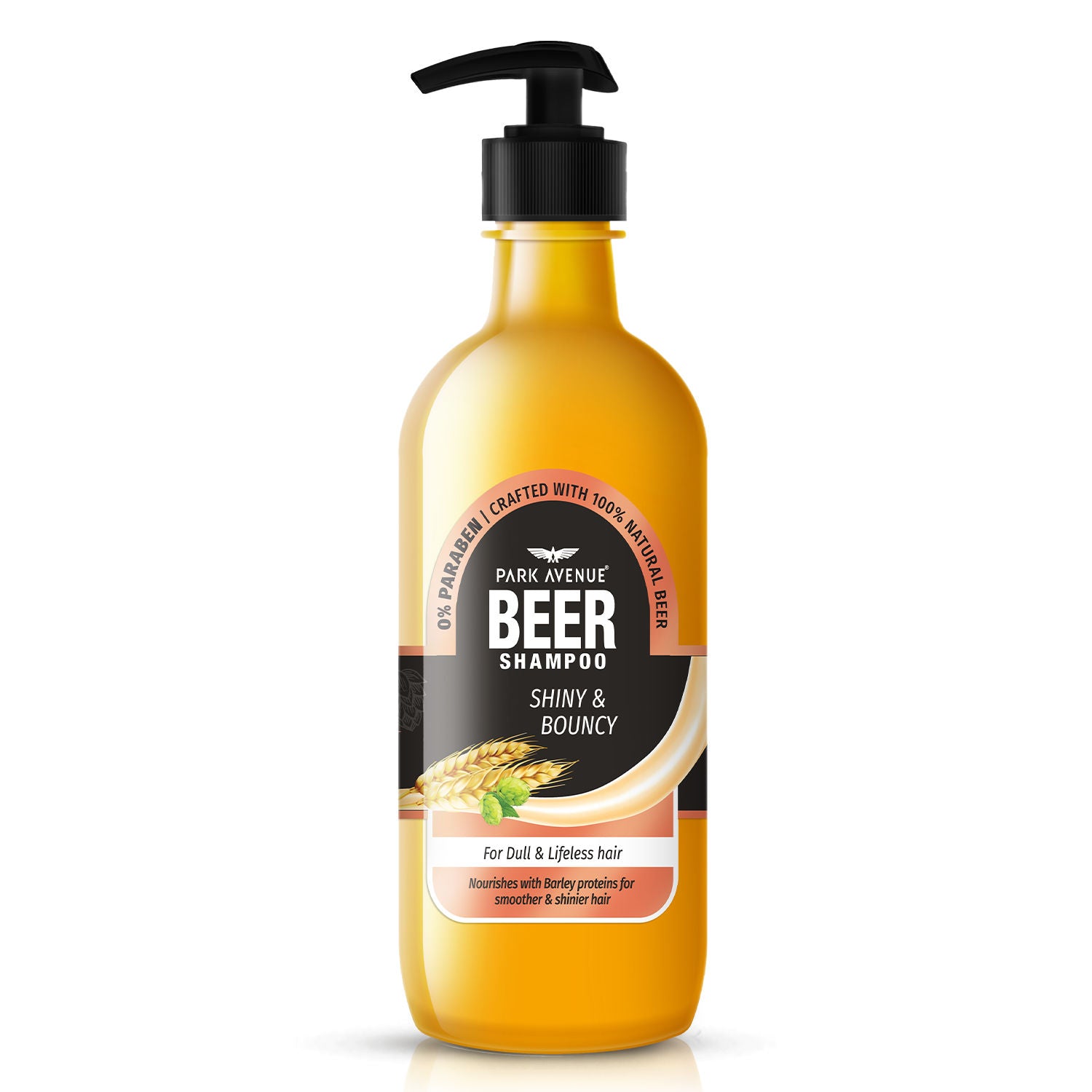 Park Avenue Shiny and Bouncy Beer Shampoo, 650ml