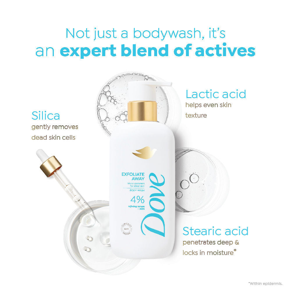 Dove Acne Clear + Exfoliate Away Serum Body Wash Combo Buy at Indicrest Image 7
