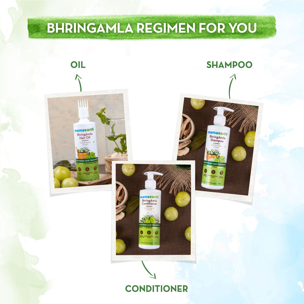 Mamaearth BhringAmla Shampoo with Bhringraj and Amla for Intense Hair Treatment, 250ml - Image 6 - Buy from Indicrest