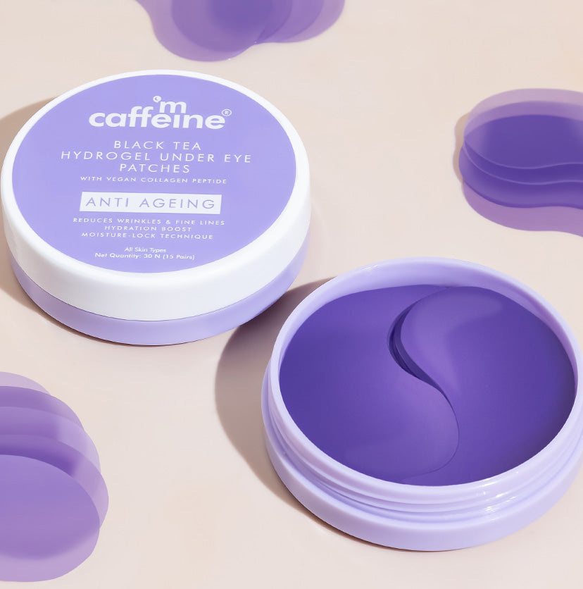 Mcaffeine Black Tea Complex™ Hydro gel Under Eye Patches, 15 Pairs - Buy from Indicrest