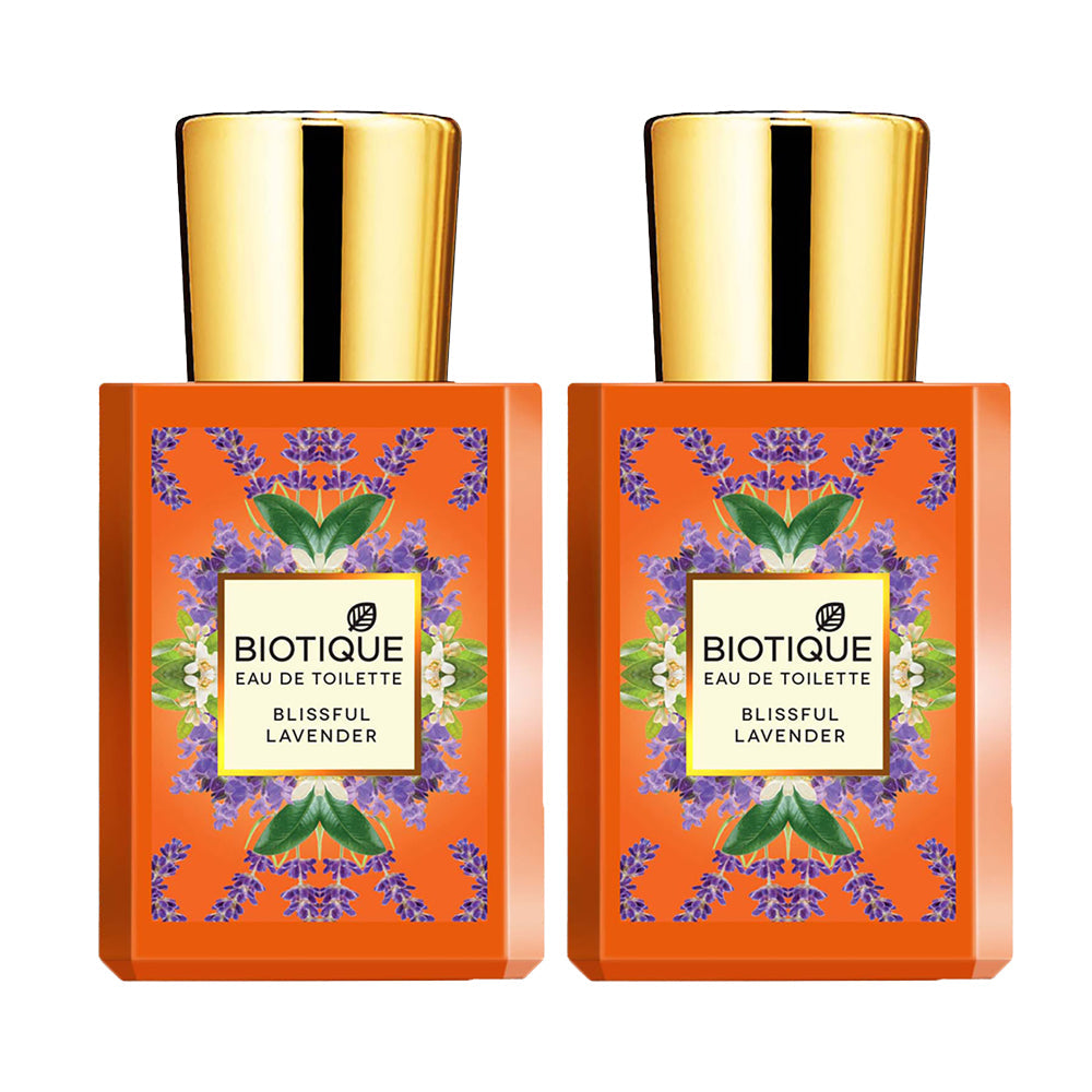 Biotique Blissfull Lavender Eau De Toilette, 50ml - Image 10 - Buy from Indicrest