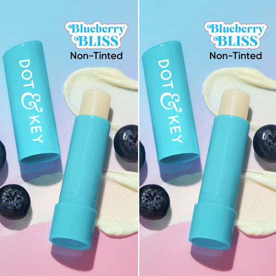 Dot & Key SPF 50+ Barrier Repair Hydrating Lip Balm - Pack of 2, (Blueberry Bliss) Buy at Indicrest