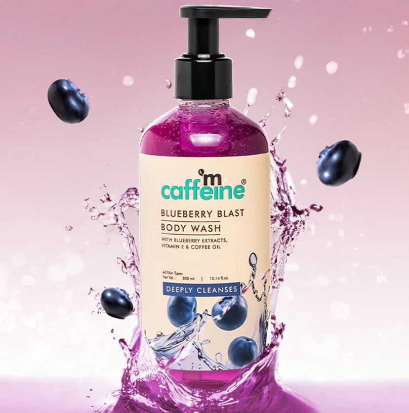 Mcaffeine Blueberry Blast Body Wash, 300ml - Buy from Indicrest