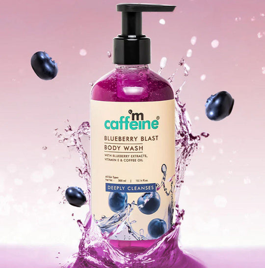 Mcaffeine Blueberry Blast Body Wash, 300ml - Buy from Indicrest