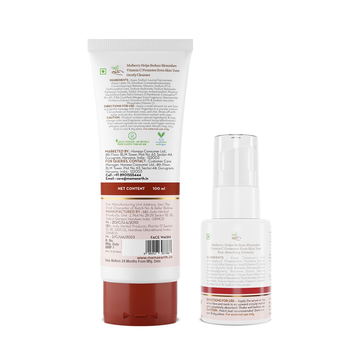 Mamaearth Bye Bye Blemishes X Duo, 100ml + 30ml - Image 2 - Buy from Indicrest