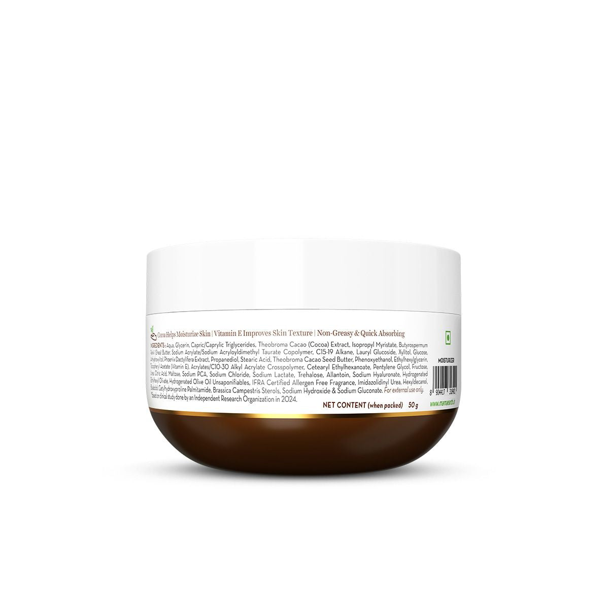 Mamaearth Cocoa Rich Moisturizing Cream with Cocoa Butter & Vitamin E for Deep Nourishment, 50g - Image 8 - Buy from Indicrest