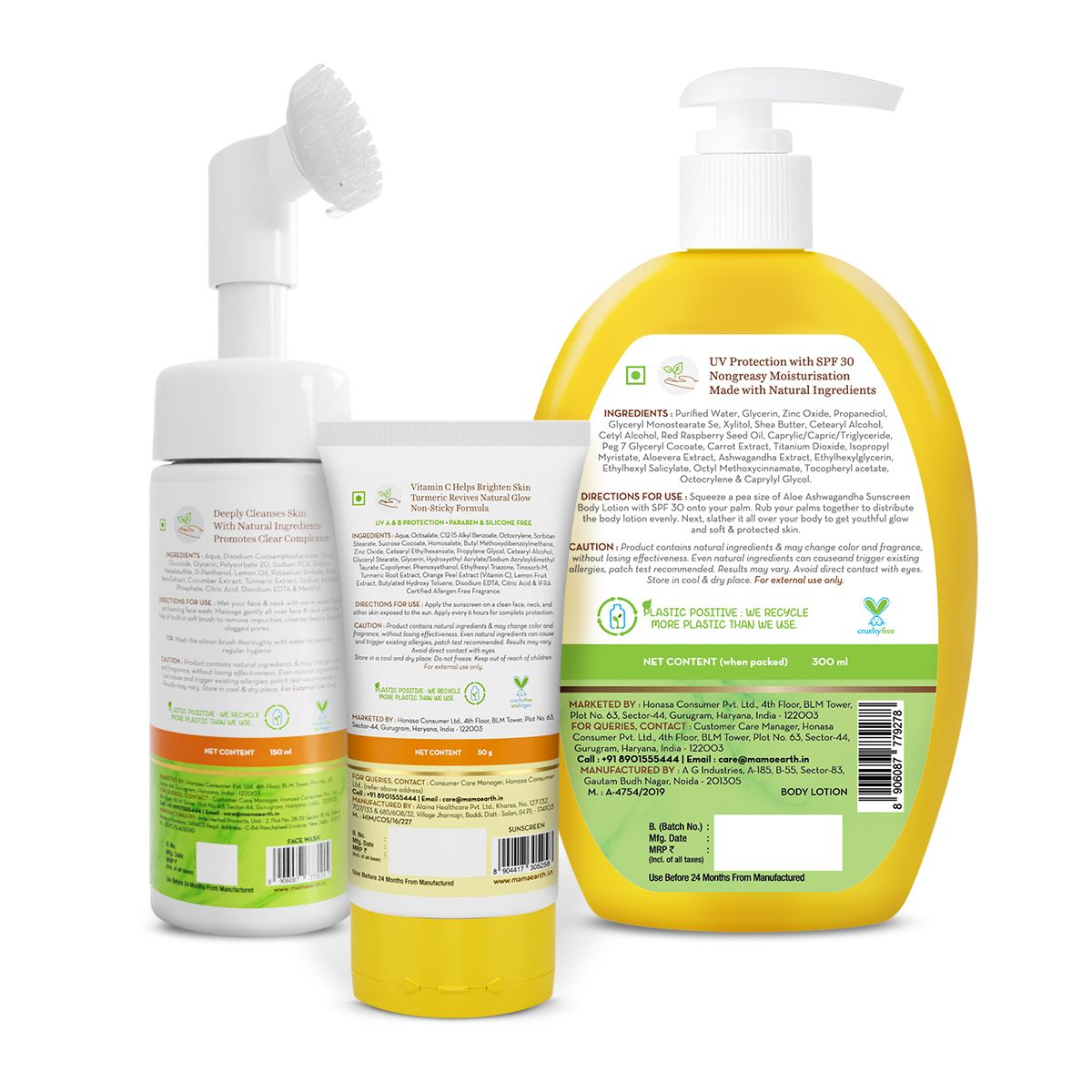 Mamaearth Cleanse, Protect & Glow Combo - Image 2 - Buy from Indicrest