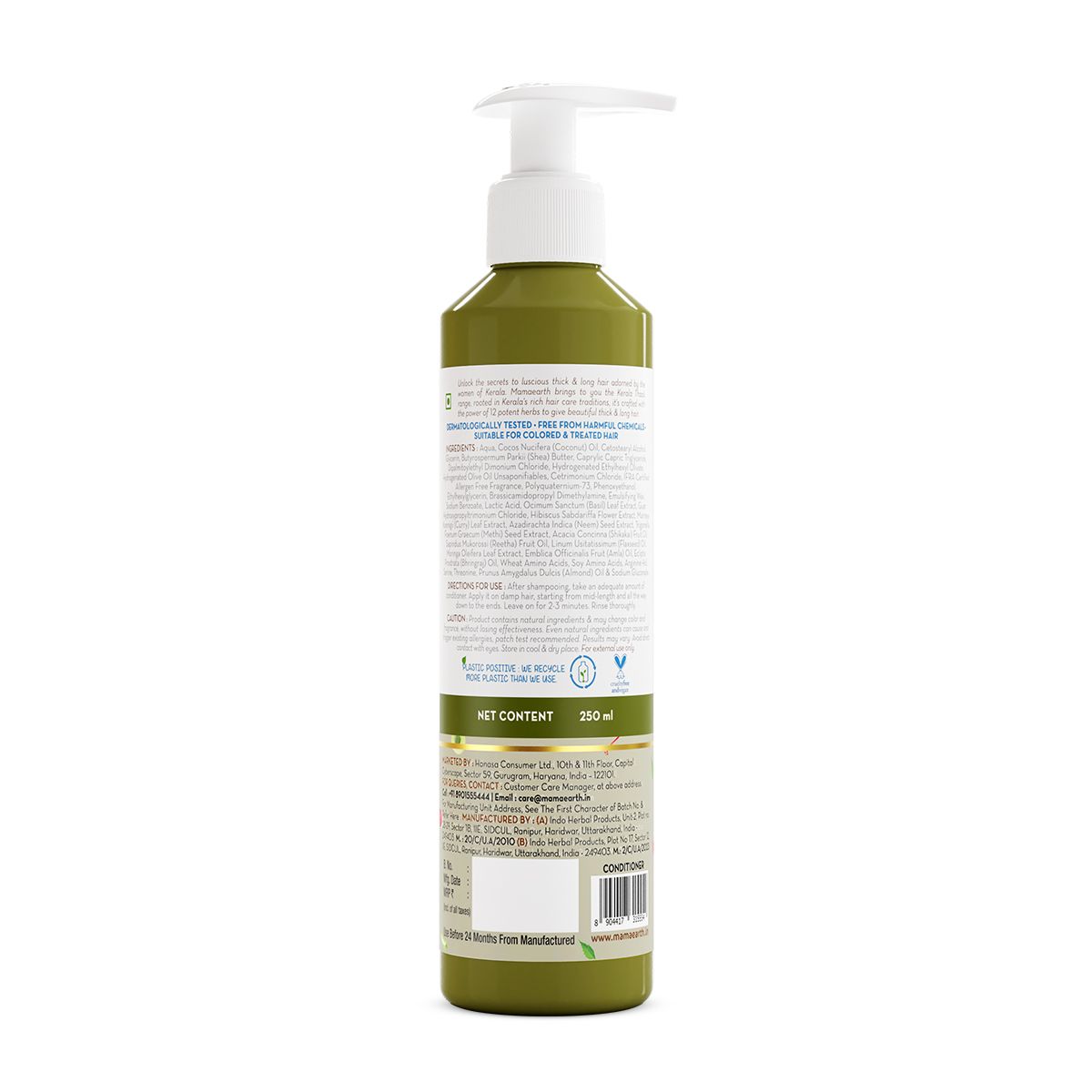 Mamaearth Kerala Thaali Conditioner with Hibiscus, Amla, Reetha and Methi Dana for Smooth, Thick & Long Hair, 250ml - Image 9 - Buy from Indicrest
