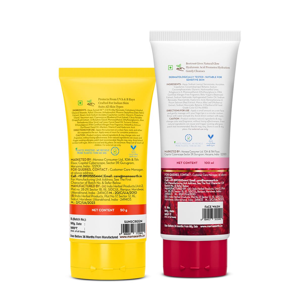Mamaearth Tan-Free Pink Glow Combo - Image 2 - Buy from Indicrest