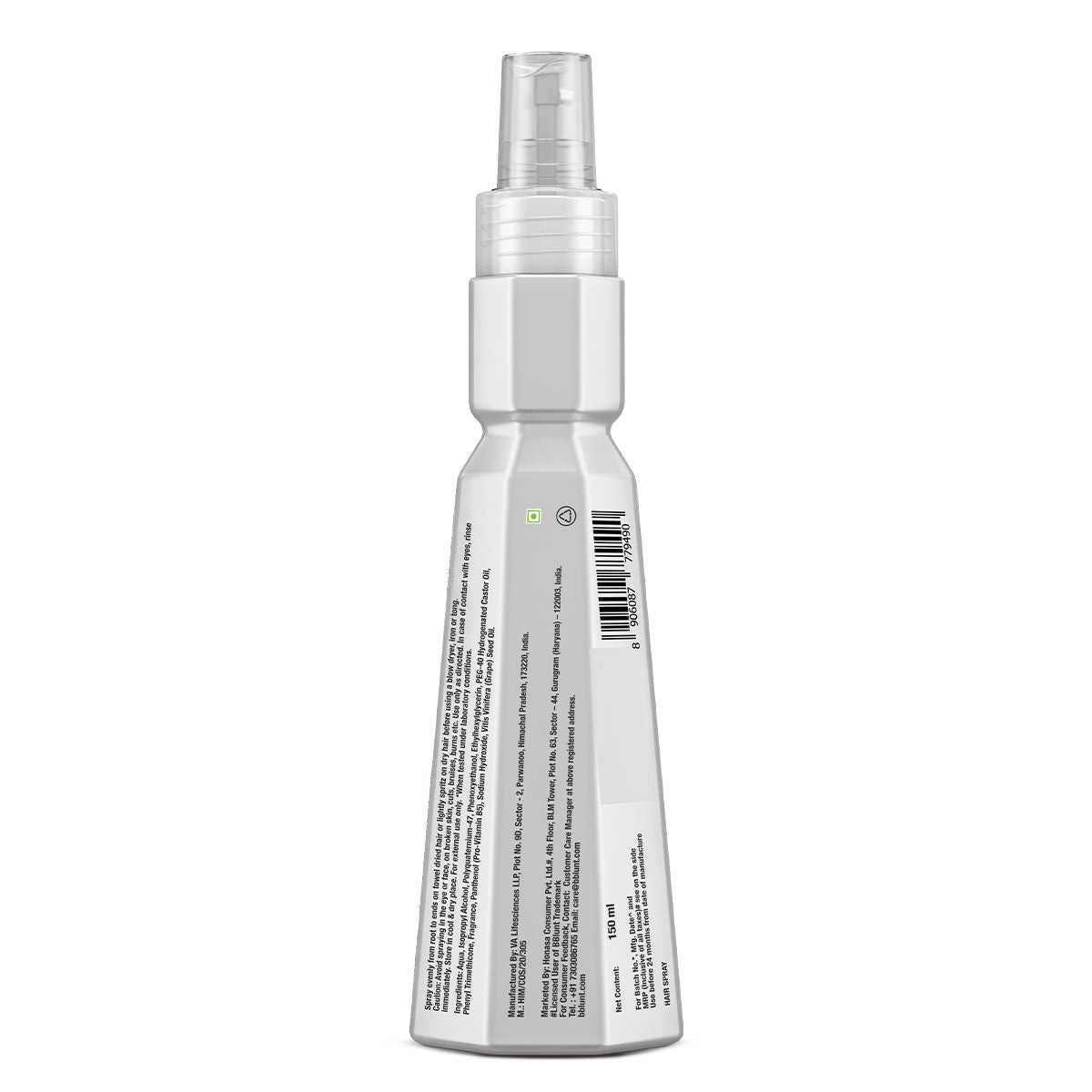 Bblunt Hot Shot Heat Protection Mist with Grapeseed Oil & Provitamin B5, 150ml, Pack of 2 - Image 14 - Buy from Indicrest