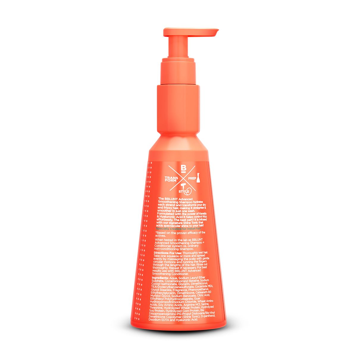 Bblunt Advanced Smoothening Shampoo with Keratin & Hyaluronic Acid, 300ml, Pack of 3 X 300ml - Image 9 - Buy from Indicrest