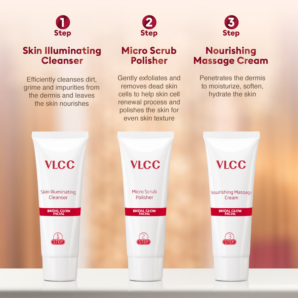 VLCC Bridal Glow Facial Kit - 147 g - Image 9 - Buy from Indicrest