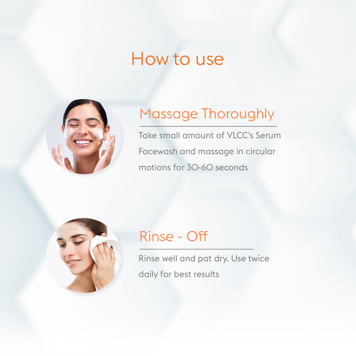 VLCC Bright Glow Serum Face Wash with Vitamin C Serum and Meyer Lemon - 100ml - Image 6 - Buy from Indicrest
