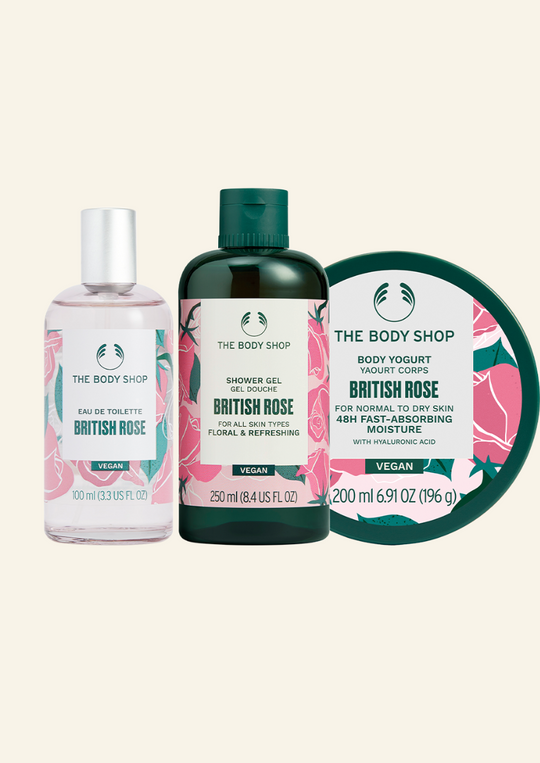 The Body Shop British Rose Body Care Set, 3pc Buy at Indicrest