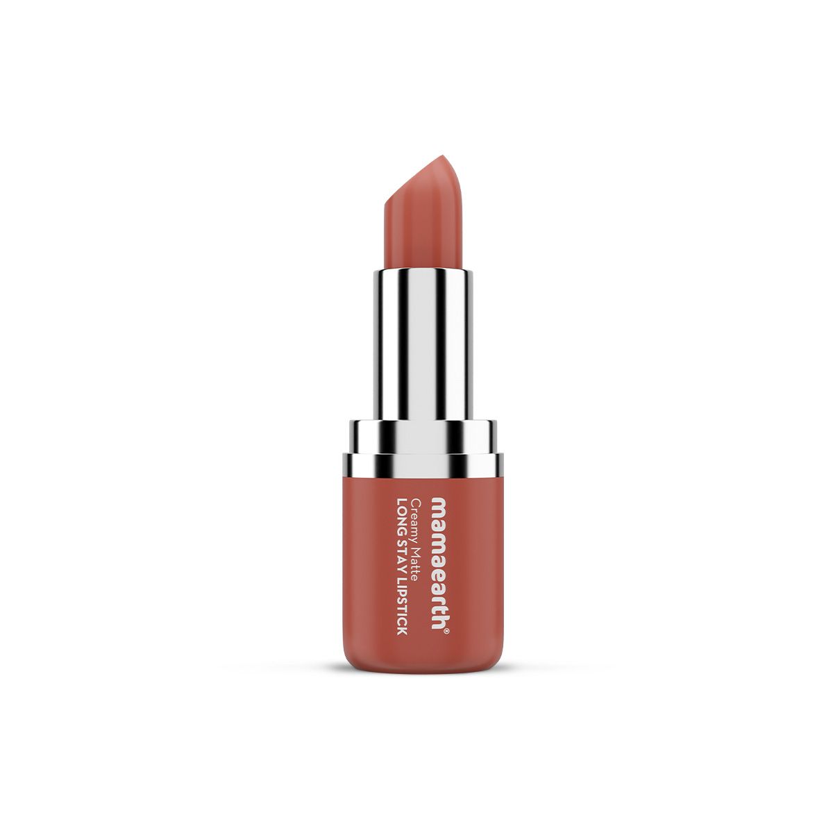 Mamaearth Creamy Matte Long Stay Lipstick with Murumuru Butter and Vitamin E, 4.2g | Brown Truffle - Image 6 - Buy from Indicrest