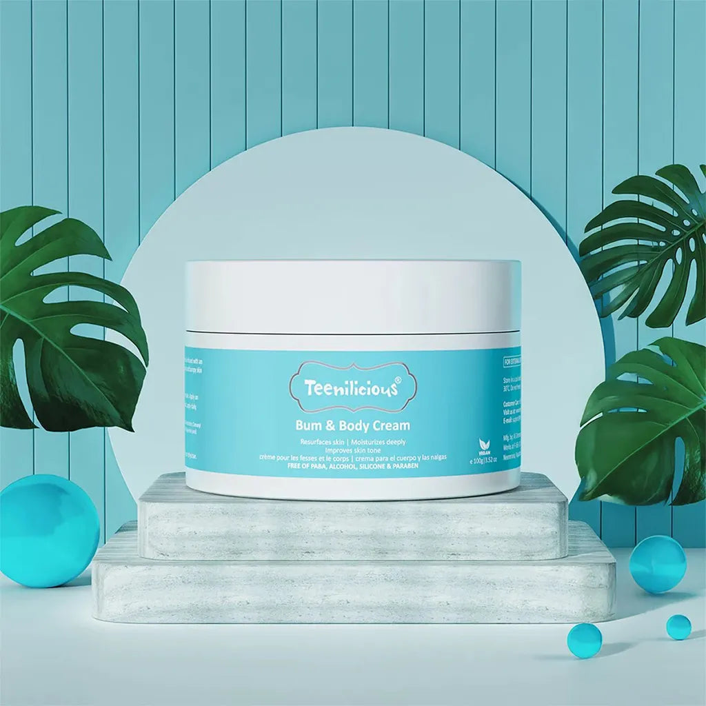 Fixderma Teenilicious Bum Body Cream | For Butt Acne With Retistar & Shea Butter, 100g - Buy from Indicrest