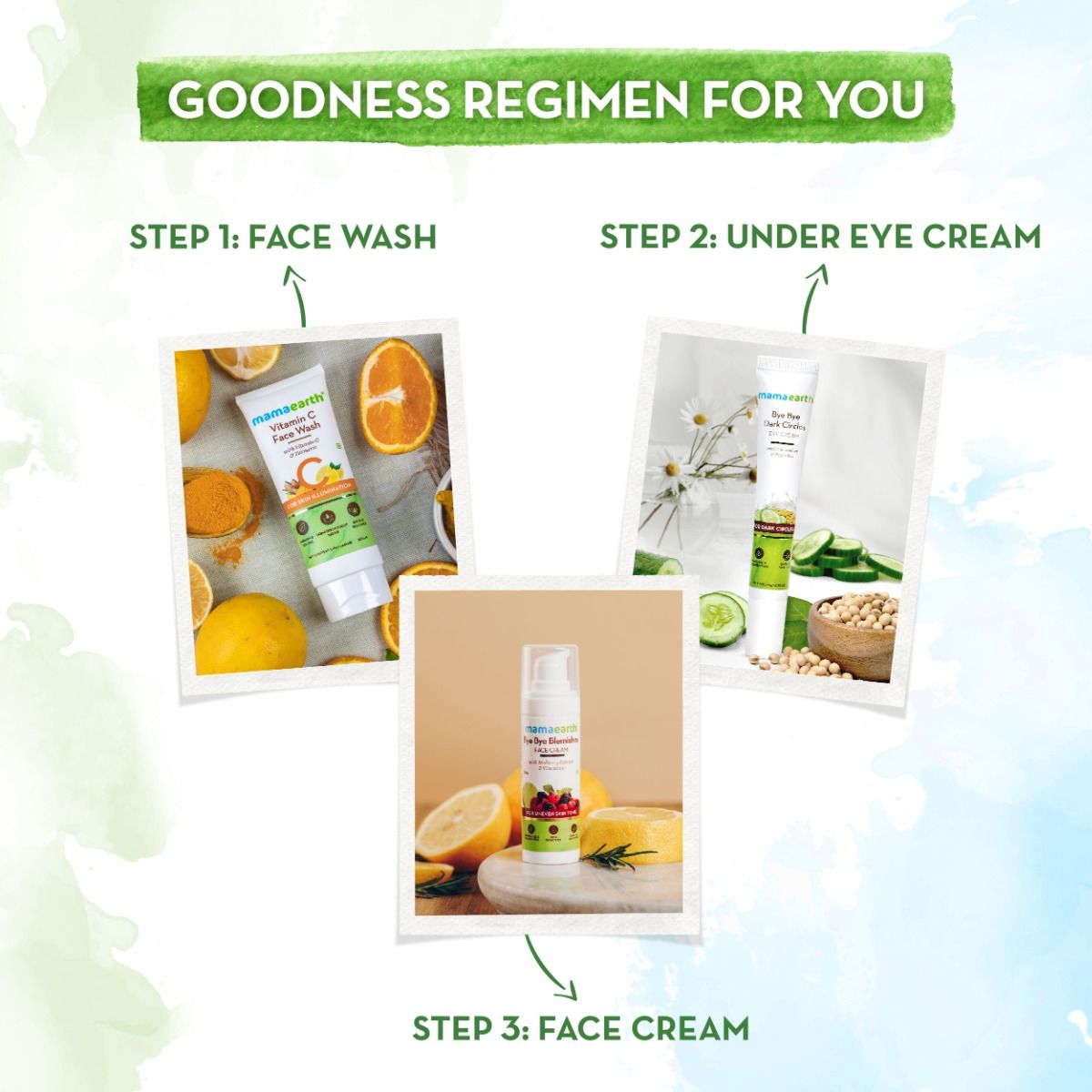 Mamaearth Bye Bye Dark Circles Eye Cream with Cucumber and Peptides for Dark Circles, 20g - Image 6 - Buy from Indicrest
