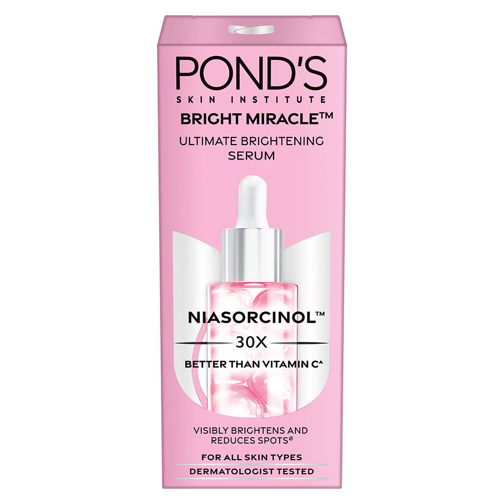 Pond’s Bright Miracle Ultimate Brightening Serum with Niasorcinol, 100X better than Vit C, 14ml Buy at Indicrest Image 10