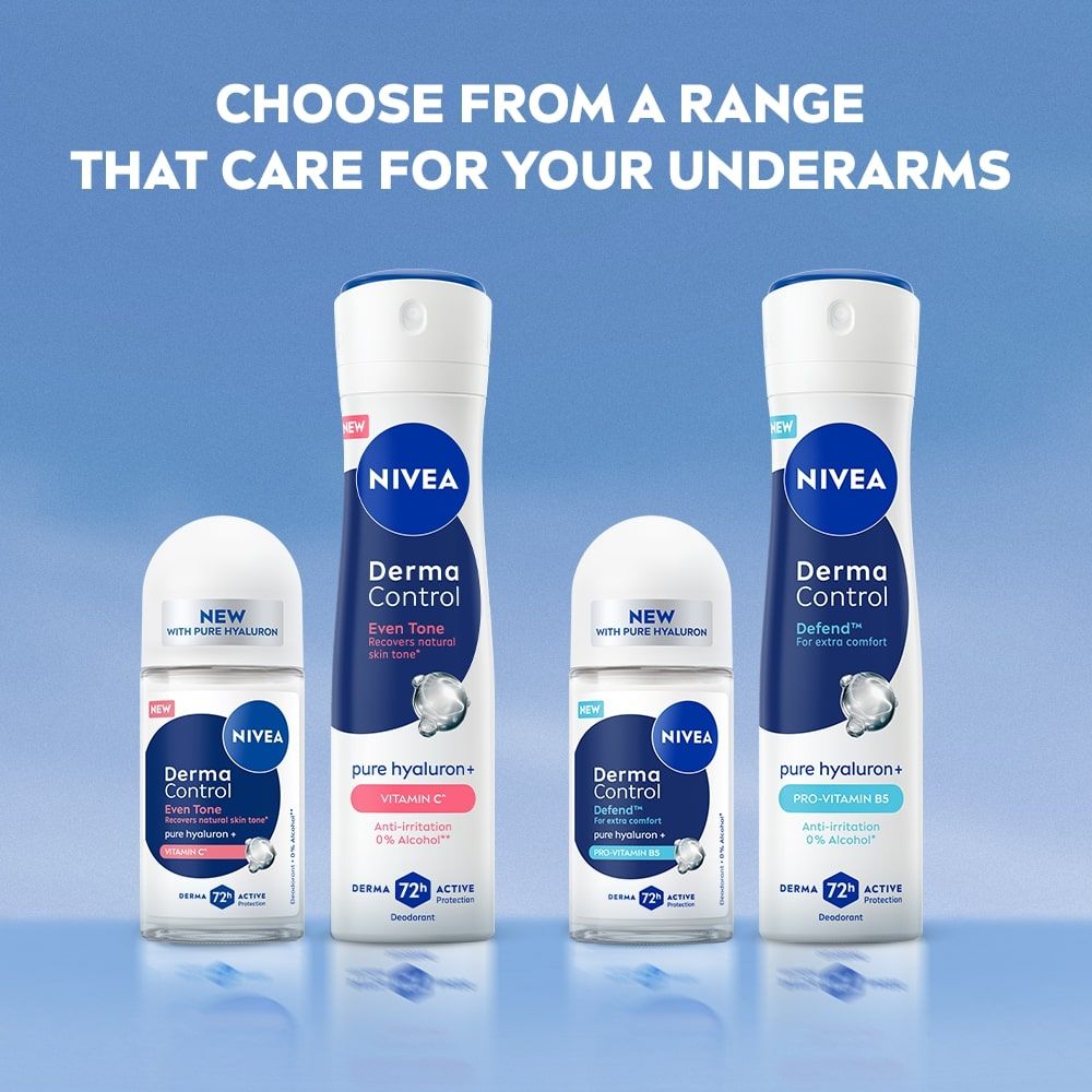 Nivea Derma Control Even Tone Underarm Roll-On, 50ml Buy at Indicrest Image 8