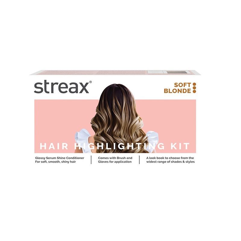 Streax Hair Colour Highlighting Kit - Soft Blonde, 75g Buy at Indicrest Image 8