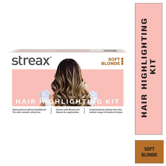 Streax Hair Colour Highlighting Kit - Soft Blonde, 75g Buy at Indicrest