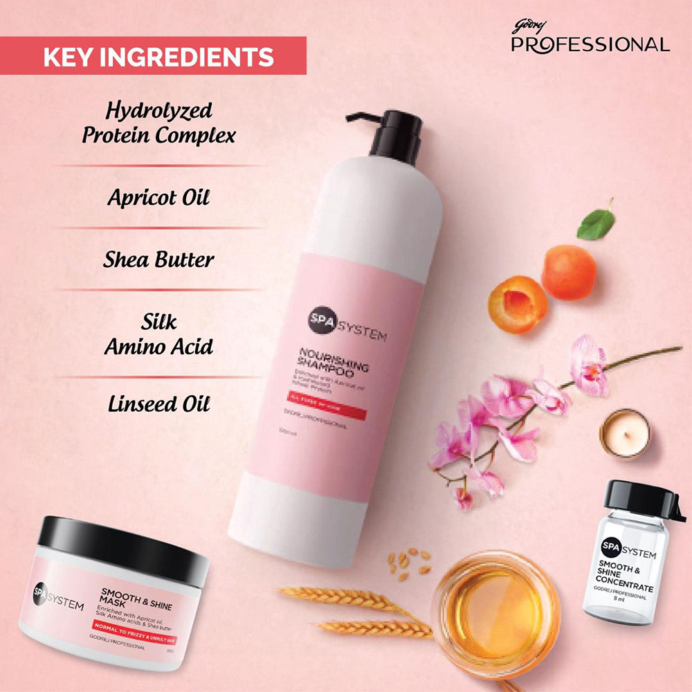 Godrej Professional Spa System Nourishing Shampoo, 1000ml Buy at Indicrest Image 6