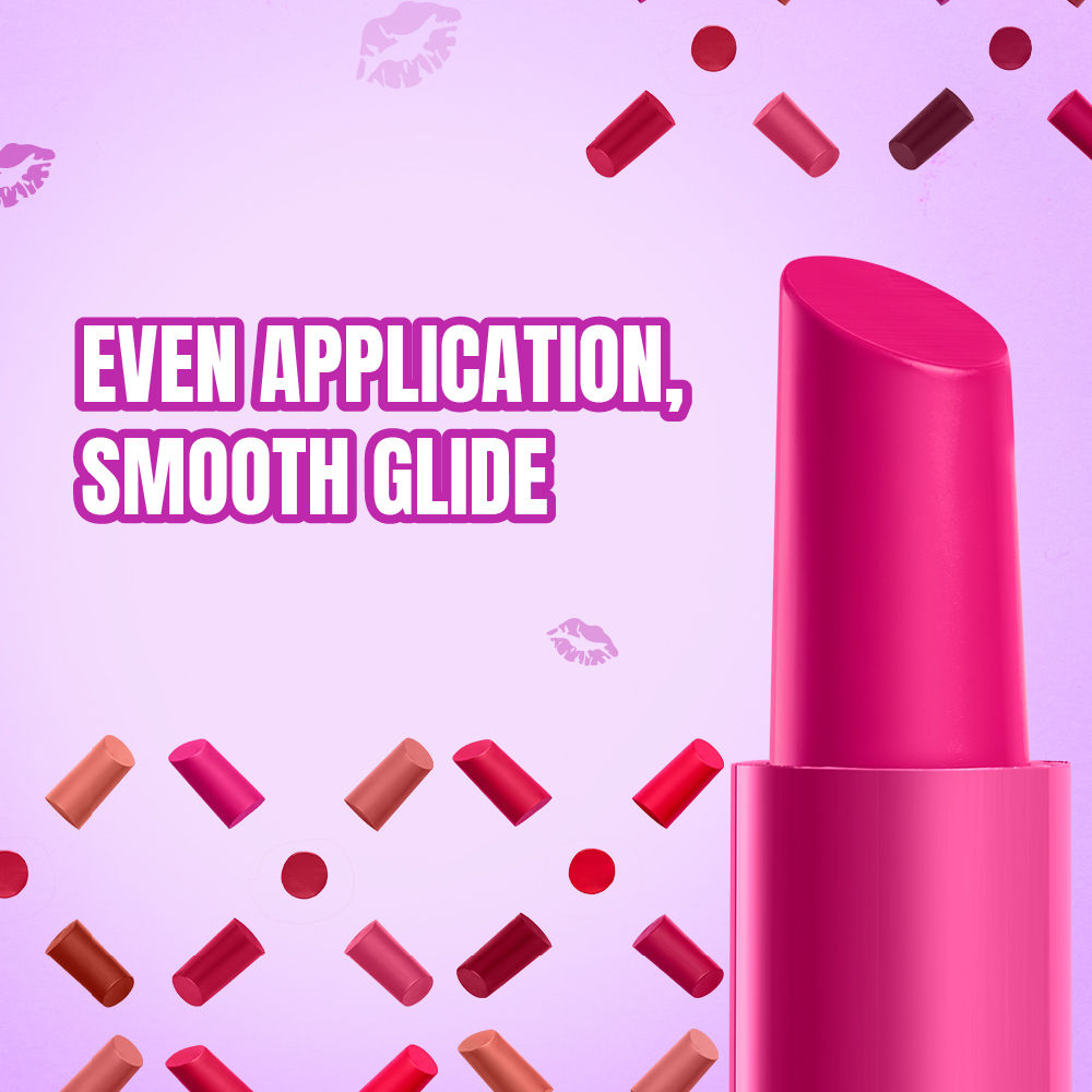 Elle 18 Color Pop Matte Long Stay Lip Color With Shea Butter & Jojoba Oil - W12 Mauve Date, 4.3g Buy at Indicrest Image 10