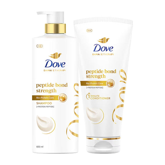 Dove Peptide Bond Strength Shampoo + Conditioner Combo, 2 pieces Buy at Indicrest