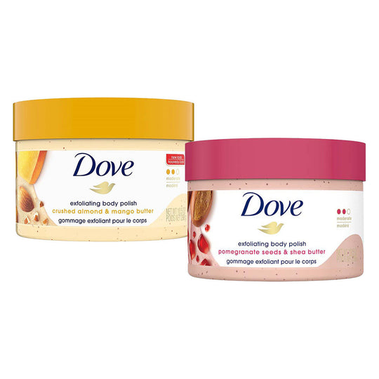 Dove Exfoliating Body Polish Mango + Pomegranate Combo, 2 pieces Buy at Indicrest