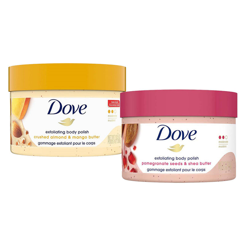 Dove Exfoliating Body Polish Mango + Pomegranate Combo, 2 pieces Buy at Indicrest