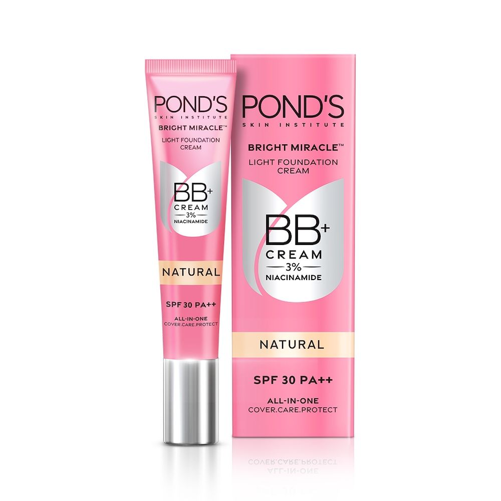 Pond’s Bb+ Cream Instant Spot Coverage + Light Make-up Glow SPF 30 PA++ Natural, 18g Buy at Indicrest Image 8