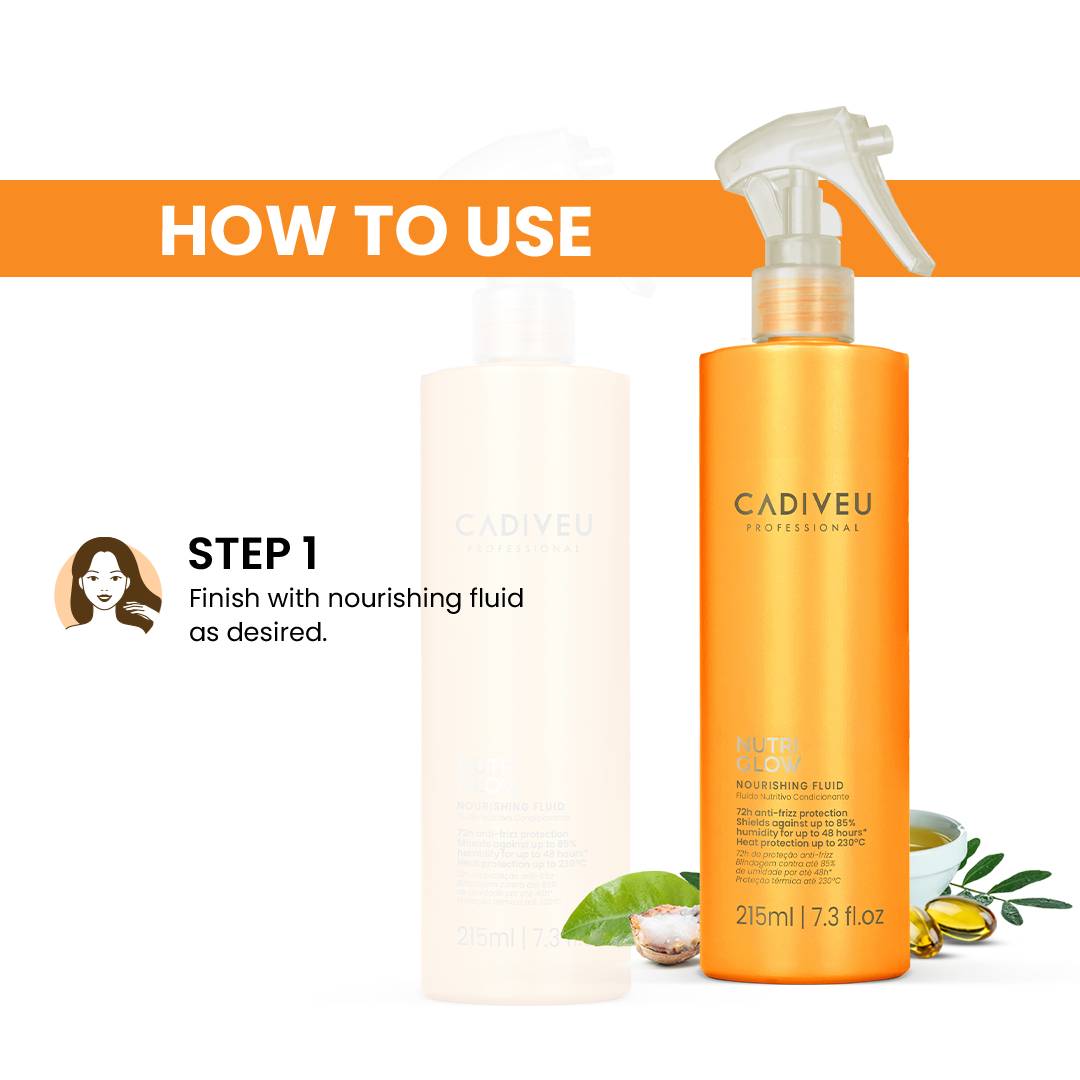 CADIVEU Nutri Glow Fluid Leave (215ml) - Image 5 - Buy from Indicrest